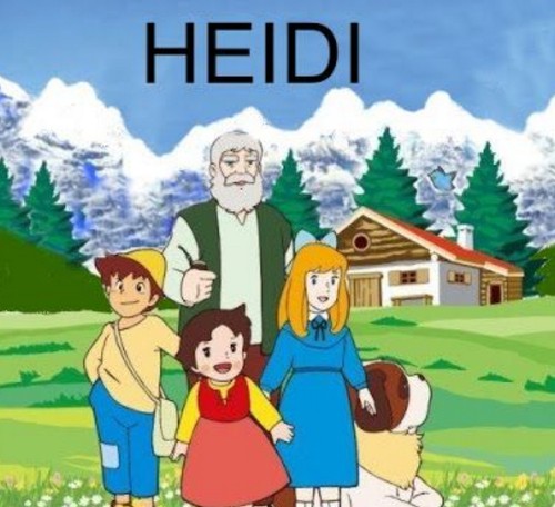 Heidi niña los alpes - la,