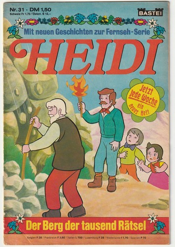 Heidi la montagna - la, dei
