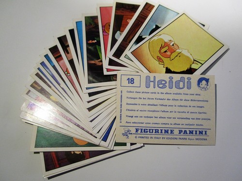 Heidi panini 1978 figurina - heidi-panini, a