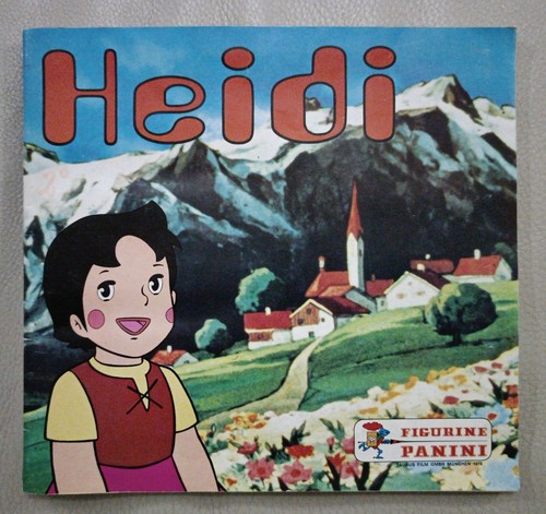 Mancolista heidi panini 1978 - panini,