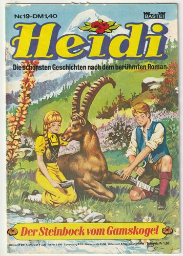 Heidi 19 der steinbock - heidi,