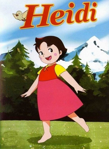 Heidi girl the alps - of,