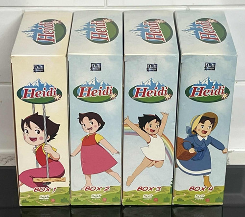 Heidi dvd box set isao - box,